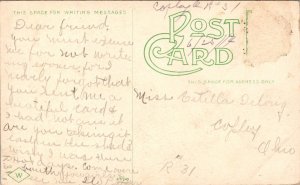 Postcard Y.M.C.A. Building in Akron, Ohio