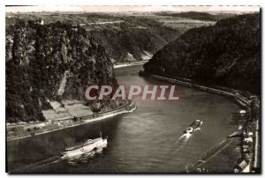 Postcard Old Der Rhein Loreley und ihr Felsental