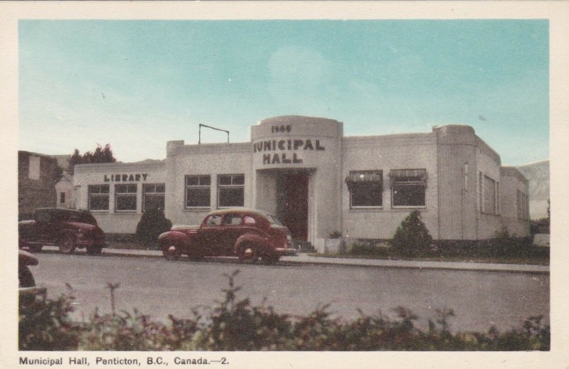 Canada British Columbia Penticton Municipal Hall sk4877