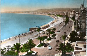 RPPC France Nice - La Cote D'Azur - La Promendade des Anglais