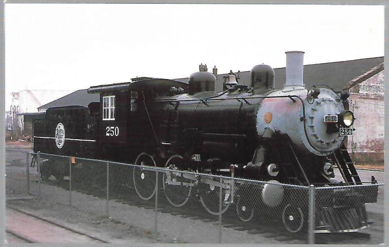 WILMINGTON RAILROAD MUSEUM LOCOMOTIVE #250