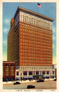 Illinois Chicago The Y M C A Hotel 1937 Curteich