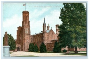 Washington D.C, The Smithsonian Institution Towers And Pinnacles Postcard 