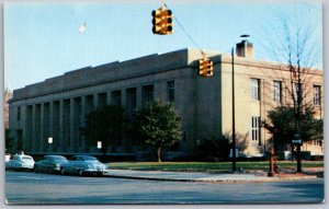 Lansing Michigan 1950s Postcard United States Post Office