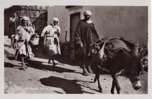 Tetuan El Jalifa Rare Old Morocco African Military Real Photo Postcard