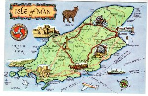 Pictorial Map, Isle of Man