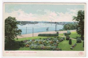 Connecticut River Springfield Masschusetts Detroit Publishing postcard