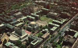 Vintage Postcard 1970's Aerial View Columbia University Section New York City NY