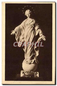 Old Postcard The miraculous statue of the Virgin of Smiles