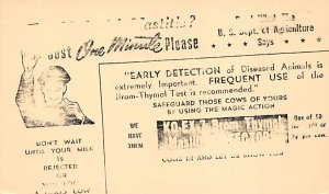 Early Detection of Diseased Animals Advertising Unused 