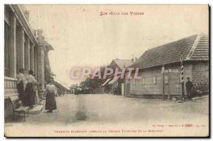 Old Postcard Customs Cols des Vosges German Customs keeping the border post S...