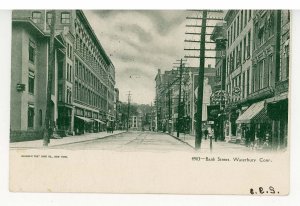 CT - Waterbury. Bank Street ca 1905