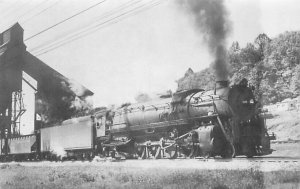 B&O Railroad Train Number 5660 (4-8-2) Warwick, Ohio 1955 Postcard