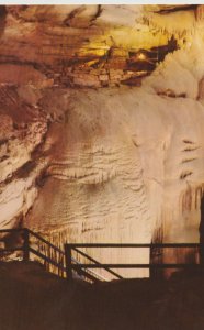 VINTAGE POSTCARD FROZEN NIAGARA WITHIN MAMMOTH CAVE NATIONAL PARK KENTUCKY