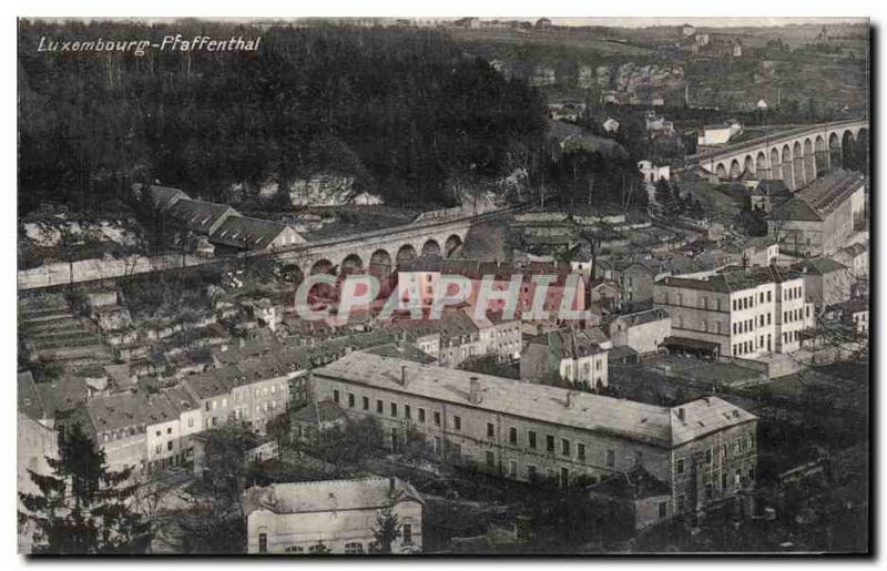 Postcard Old Luxembourg Pfaffenthal