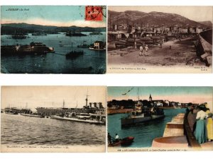 NAVY WARSHIPS MILITARY 84 Vintage Postcards pre-1940 (L5786)
