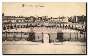 Old Postcard Dijon Place d'Armes