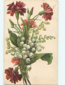 Divided-Back BEAUTIFUL FLOWERS SCENE Great Postcard AA3250