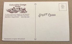 REPRODUCTION PC - UNUSED - COLUMBIA GORGE HOTEL, WEST CLIFF DR, HOOD RIVER, ORE.