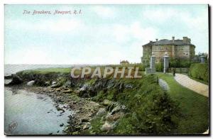 Old Postcard The Breakers Newport R I