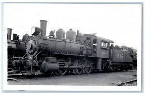 c1940's Louisville Nashville Railroad Locomotive Train #18 RPPC Photo Postcard