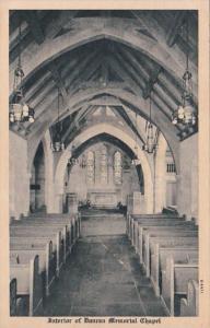 Kentucky Crestwood Duncan Memorial Chapel Interior 1943 Curteich