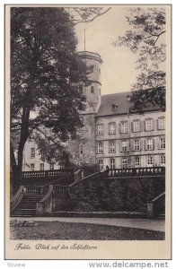 Blick Auf Den Schlossturn, FULDA (Hesse), Germany, 1910-1920s