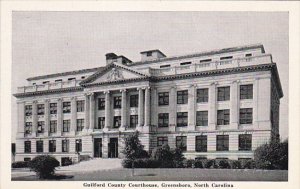 North Carolina Greensboro Guilford County Court House