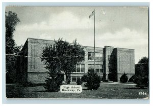 1930's High School Brockway, Pa. Postcard P182 