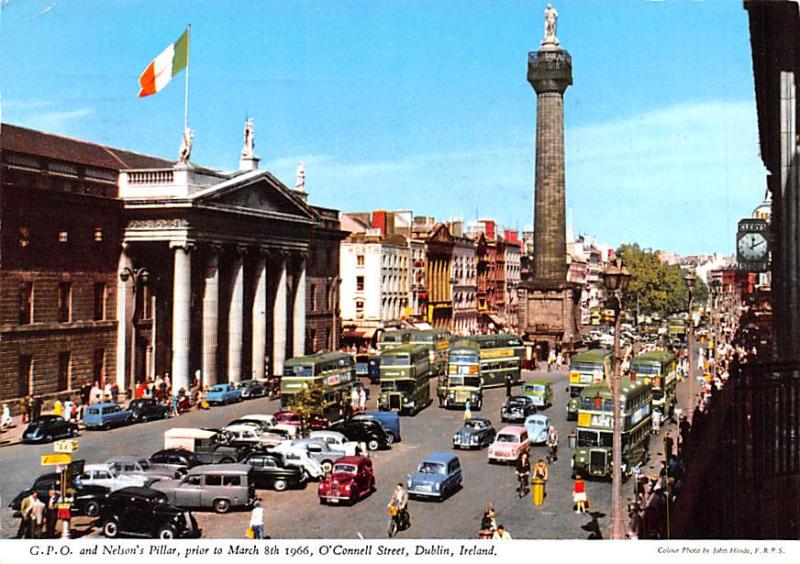 GPO & Nelson's Pillars - Dublin, Ireland