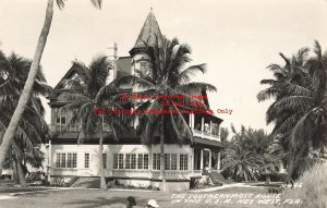 FL, Key West, Florida, RPPC, Southernmost House In The US, Cook Photo No N446