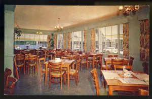 Bar Harbor, Maine/ME Postcard, Mary Jane Restaurant, Dining Room