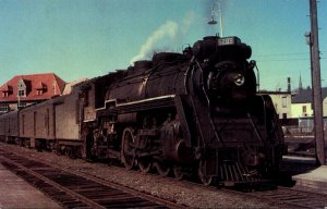 Trains Canadian National Railway Locomotive Number 5289 At Grand Trunk Statio...