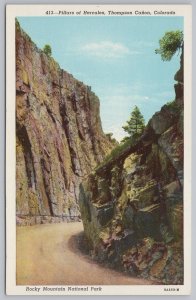 National & State Parks~Pillars Of Hercules~Thompson Canon Colorado~Vintage PC