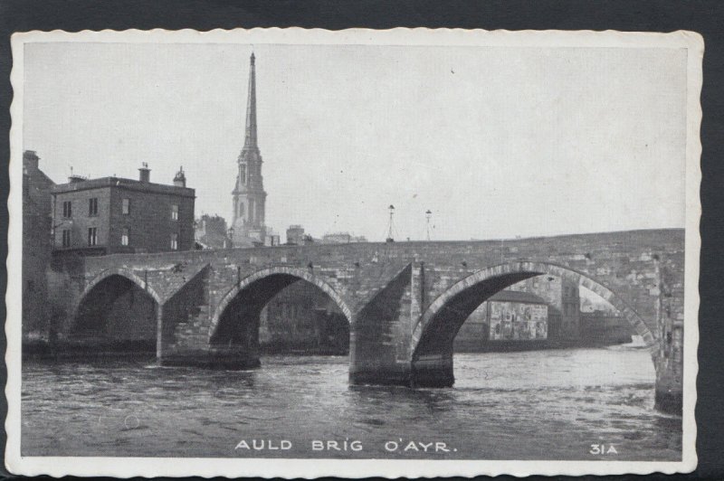 Scotland Postcard - Auld Brig O'Ayr     RS6844