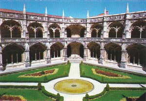 The Cloister Jeronimos Monastery Lisboa Portugal