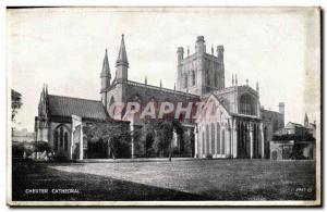 Old Postcard Chester Cathedral