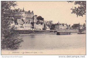 France Amboise Le Chateau et le Quai