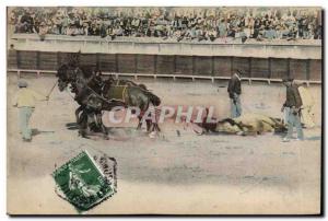 Old Postcard Bullfight Bullfight