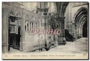 Old Postcard Lepine Notre Dame Sanctuary Closing