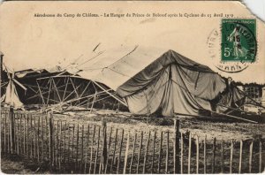 PC Aerodrome CAMP DE CHALONS LE HANGAR DU PRINCE DE BOLOTOF AVIATION (a27400)