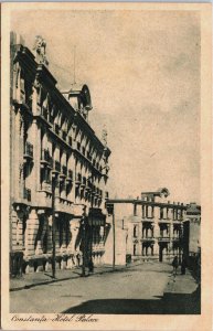 Romania Constanta Hotel Palace Constanța Vintage Postcard C104