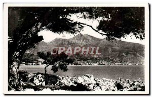 Postcard Panorama Of Modern Cap Martin Menton