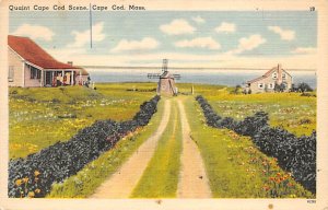 Quaint Cape Cod Scene Cape Cod, Massachusetts MA