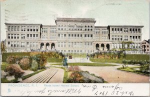 Providence RI Normal School c1907 Postcard F34