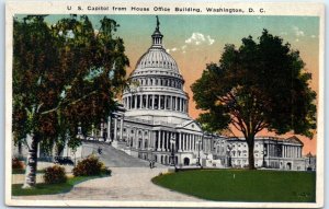 M-84305 US Capitol from House Office Building Washington DC