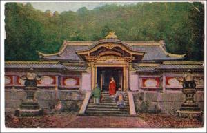 Japan - Japanese Temple with Priests