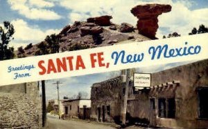 Greetings From in Santa Fe, New Mexico