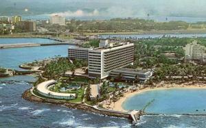 Puerto Rico - San Juan. The Caribe Hilton