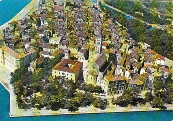 Croatia Trogir Aerial View